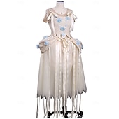 abordables Disfraces de mujer-Horror gótico Chica lobo Vestidos Disfraz Vestido llamativo Cosplay for Mujer Chica Niños Adulto Víspera de Todos los Santos Carnaval Rendimiento Fiesta