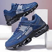 abordables Baskets-Baskets blanches de sport pour hommes – design performant, résistantes et élégantes, idéales pour les entraînements pendant les vacances et les activités de Noël