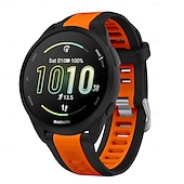 ieftine Curele de ceas Garmin-Uita-Band pentru Garmin Vivoactive 6 5 Approach S50 S70 S42 Forerunner 165 55 Vívomove Sport Venu Sq 2 Plus D2 Air X10 Silicon Înlocuire Curea Fixare rapidă 22 mm Ajustabil Banderolă Sport Catarama