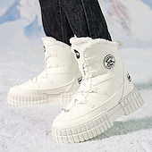 preiswerte Winter- und Schneestiefel-Schwarze, wasserdichte Herren-Winterstiefel mit Fellfutter und griffiger Sohle – strapazierfähiges und isoliertes Schuhwerk für Schnee, Wanderungen und Winterabenteuer