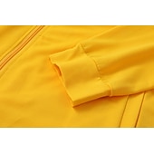 economico Giubbotti Casual-Per uomo Giacca Leggera Giacca Casual Vacanza Quotidiano Traspirante Tasca Primavera Autunno Semplice Moda Classico Collo alla coreana Regolare Nero Giallo Rosso Blu marino Blu reale Giacca