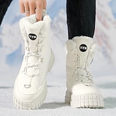 preiswerte Winter- und Schneestiefel-Schwarze, wasserdichte Herren-Winterstiefel mit Fellfutter und griffiger Sohle – strapazierfähiges und isoliertes Schuhwerk für Schnee, Wanderungen und Winterabenteuer