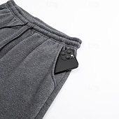 tanie Spodnie biegowe i legginsy-Męskie Spodnie dresowe sportowe Spodnie dresowe casualowe Spodnie cargo Z kieszeniami Doły Siłownia Athleisure Ćwiczyć Jesień / Zima Siłownia Piesze wycieczki Trening Regularny Odzież sportowa Odzie