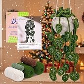 economico Per bambini-Kit di uncinetto per principianti kit di uncinetto per principianti kit di avvio completo per adulti kit di uncinetto e maglieria con video tutorial passo-passo regalo di Natale