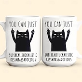 זול ספלים וכוסות-ספל מתנה מצחיק אתה יכול פשוט סופר קאליפאקליסטי נשיקה שלי אסאדואדי ספל קפה מצחיק לעבודה או לבית רעיון למתנה מצחיקה וייחודית