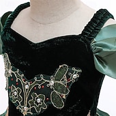 preiswerte Mädchen Verkleidung Kostüme-Buchwoche 2026: Märchenprinzessin Anna – Blumenmädchenkleid, Mottoparty, Kostüm, Tüllkleid, Cosplay für Mädchen, Kinder, Weihnachten, Karneval, Maskerade