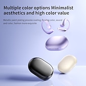 baratos Fones de ouvido de tradução-Fones de ouvido com tradução por IA, sem fio, com tradução em tempo real para 144 idiomas, microfone inteligente com cancelamento de ruído, tradução em tempo real para anotações de reuniões, controles