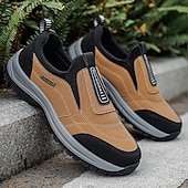 baratos Sapatos Casuais Slip-On-Tênis slip-on azul masculino – confortável e respirável, perfeito para uso casual, viagens e atividades do dia a dia.