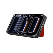 billige iPhone-etuier-telefon Etui Til iPhone 17 Pro Max 17 Air 17 16 15 14 Pro Max Plus 13 Pro Max Bakdeksel med stativ Støtsikker Kontor / Bedrift PU lær