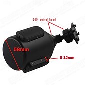 economico Supporti per auto-Supporto per telefono portabicchieri Supporto Telefono per Parabrezza Tipo di fibbia Girevole Clip di Fissaggio Porta telefono per Auto Autocarro Compatibile con iPad Appendini per cellulare