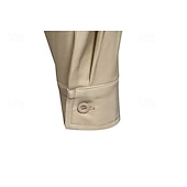 economico Costumi maschili degli anni '20-Anni Ruggenti Anni 1920 Retrò Vintage Blusa / Camicia Gangster Testimoni dello Sposo Slim Fit Costume Per uomo Mascherata Abbigliamento da sera Affari / Cerimonia / Matrimonio Addio al Nubilato Adulti