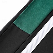 economico Tute basic-Per uomo Maglia Tuta da Ginnastica Set di abiti Girocollo All'aperto Quotidiano Sportivo Coulisse Tasca Blocco di colori Bianco Verde militare Poliestere Abbigliamento sportivo Moda Streetwear