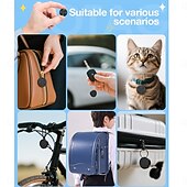 Χαμηλού Κόστους Αισθητήρες Ασφάλειας &amp; Συναγερμοί-Αναβαθμισμένος, εξαιρετικά ελαφρύς, διπλού συστήματος εύρεσης αντικειμένων του 2025 &amp;Μίνι Bluetooth Tracker IP67 Αδιάβροχο Κλειδιά/Αποσκευές/Βαλίτσες Find My App (iOS) με Google Find My Device