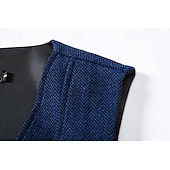 cheap Men's 1920s Costumes-Retro Vintage Roaring 20s 1920s Vest The Great Gatsby Gangster Fancy Dress Men's Halloween Carnival Masquerade Party &amp; Evening Adults' Vest