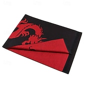 Недорогие Мужские шарфы и перчатки-Муж. Прямоугольный платок на открытом воздухе На каждый день Повседневные Темно-красный Красный ШАРФ