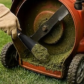 olcso fűtés és hűtés-2 részes fűnyíró kasza tisztítókefe készlet - strapabíró fémszerkezet, ergonomikus fogantyú és tartós sörték a hatékony tisztításért, továbbfejlesztett kialakítás a fűnyíró karbantartásához