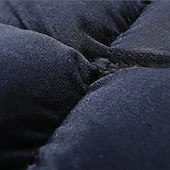 abordables Fundas de asiento para coche-Funda de asiento de coche de invierno, acolchada, gruesa, afelpada, con diseño de cuadros, suave, cómoda y cálida. Cojín universal para el asiento delantero.