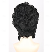 cheap Historical Wigs-18th Century Colonial Wig for Adult Women Victorian Queen for Carnival Festival Party