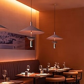 billiga Trumma &amp; Kegel Design-Italiensk stil UFO flerskikts pendellampa