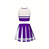 お買い得  職業と制服のコスチューム-ファンシーコスチューム ユニフォーム チアリーダー 子供用 女の子 ハロウィーン カーニバル パーティー 性能 ドレスアップ