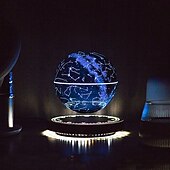 tanie Nowinki-Ozdoba magnetyczna, gwiazda, konstelacja, pole golfowe, biuro, kreatywna atmosfera, mała lampka nocna, podstawa zegara, ozdoba dekoracyjna, dekoracja biurowa, ozdoba na biurko z dotykowym sterowaniem,