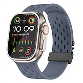 economico Cinturini per Apple Watch-Cinturino Sportivo Anello Solo Compatibile con Cinturino dell'Apple Watch 49mm 46mm 45mm 44mm 42mm Lusso Regolabili Silicone Cinturino di ricambio per iwatch Ultra 3 2 Series 11 10 9 8 7 SE 6 5 4 3 2