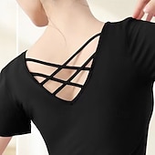 voordelige Sets en Eendelige Stukken-Dames Yoga-outfit Strakke legging met rok 2-delige workoutset Effen Kleur Sportoutfits Herfst Zwart Rood Modaal Dans Pilates Yoga Hoge taille Lichtgewicht Ademend Korte mouw Sport Sportkleding