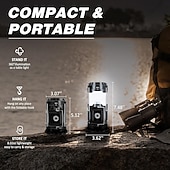 levne Camping Lights &amp;amp; Lucerny-1 balení skládací přenosné LED kempingové lucerny, lehké, vodotěsné, solární, USB dobíjecí LED svítilny, sady pro přežití, pro vnitřní i venkovní použití, pro domácí nouzové osvětlení, výpadky proudu,