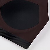 billiga Kvinnors skjorta-Dam Solid färg Halterlinne Inbyggd BH UV-skydd Snabb tork Elastisk Andningsfunktion Tennis Träning Löpning Halsband Överdelar Svart Vit Purpur Tenniskläder