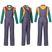voordelige Kostuums voor dames-Sci-Fi tv-show 80s geïnspireerd meisje Fancy kostuum Jumpsuit Onesie-kostuum Carnavalskostuum Cosplay for Dames Volwassenen Kerstmis Carnaval Boekenweek Feest Prestatie
