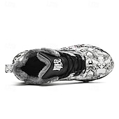 preiswerte Lässige Sneakers-Rote Herren-Sneaker für den Alltag – modisches Design mit auffälligen Prints, ideal als Weihnachtsgeschenk und für festliche Outfits