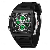 ieftine Ceasuri Quartz-Ceas de mână electronic cu quartz pentru bărbați SANDA 3391 cu modă calendar luminos șocuri sport și rezistent la apă