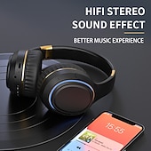 economico Cuffie on-ear e over-ear-h6 2025 nuovi auricolari wireless dotati di chip 5.3 riduzione intelligente del rumore perdita inferiore e connessione più stabile modalità gioco auricolari pieghevoli adatti per viaggi casa ufficio