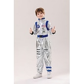 economico Costumi Professionali e Uniformi-Settimana del libro 2026 Costume di Carnevale 2026 Costumi di carriera Tutine Astronauta Bambini Ragazzi Ragazze Carnevale Festa / Sera Vestirsi