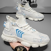 ieftine Pantofi de alergare pentru bărbați-Adidași sport albaștri și argintii pentru bărbați - pantofi de alergare de înaltă performanță cu design dinamic, ideali pentru stiluri de viață active și activități în aer liber