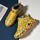 preiswerte Lässige Sneakers-Rote Herren-Sneaker für den Alltag – modisches Design mit auffälligen Prints, ideal als Weihnachtsgeschenk und für festliche Outfits