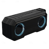 abordables Haut-parleurs Bluetooth-Enceinte portable sans fil subwoofer haute puissance IPX6 étanche éclairage RGB 7 couleurs et effets de fête dynamiques autonomie de batterie longue durée connexion sans fil entrée USB/SD/TF carte