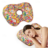 levne Ložní doplňky-Polštářek do ušního otvoru z polypropylenové bavlny s pomalým odrazem, polštářek ve tvaru slunečnice, opěrný polštářek do ušního otvoru pro spaní na boku, pohodlný polštářek do ušního otvoru pro lepší