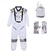 お買い得  男の子のコスチューム-ファンシーコスチューム ジャンプスーツ ユニフォーム 宇宙飛行士 コスプレ衣装 子供用 男の子 女の子 ハロウィーン カーニバル 読書週間 パーティー 性能 ドレスアップ