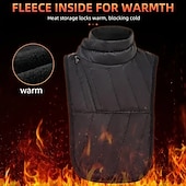 billige oppvarming og kjøling-Vindtett termisk halsvarmer med - lett kaldt vær egnet for motorsykkelkjøring og skikjøring &amp;vintersport - vindtett halsmansjett for utendørsaktiviteter