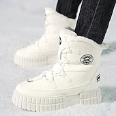 preiswerte Winter- und Schneestiefel-Schwarze, wasserdichte Herren-Winterstiefel mit Fellfutter und griffiger Sohle – strapazierfähiges und isoliertes Schuhwerk für Schnee, Wanderungen und Winterabenteuer