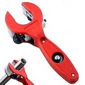 ieftine cleme și clești-tăietor de țevi cu clichet de calitate profesională - construcție din oțel lustruit rezistent, mâner ergonomic antiderapant, acționare hexagonală de 1/4" pentru cupru, aluminiu, fier, oțel inoxidabil,