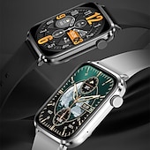 levne Hodnotové výběry-iMosi V82 Chytré hodinky 1.85 inch Inteligentní hodinky Bluetooth Krokoměr Záznamník hovorů Sledování aktivity Kompatibilní s Android iOS Unisex Hands free hovory Záznamník zpráv Krokovač IP68 37mm