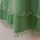 halpa Juhlamekot-Lapset Tyttöjen Mekko Juhlamekko Yhtenäinen väri Hihaton Muodollinen Suoritus Erikoistilaisuus Pitsi Silmukka Muoti Päivittäin Prinsessa Polyesteri Maxi Juhlamekko Kellomekko Tyllimekko Kesä Kevät 4