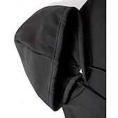 Недорогие спортивные костюмы-Муж. Спортивный костюм из двух частей Спортивные штаны Толстовка с капюшоном с карманом Однотонный Наборы одежды Наступила зима Темно-серый Темно-синий Тренажерный зал Пешеходный туризм Разрабатывать