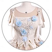 abordables Disfraces de mujer-Horror gótico Chica lobo Vestidos Disfraz Vestido llamativo Cosplay for Mujer Chica Niños Adulto Víspera de Todos los Santos Carnaval Rendimiento Fiesta