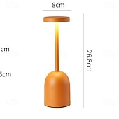 cheap Table Lamps-Rechargeable Cordless LED Table Lamps Touch Sensor Light, 3-Levels Portable Dimming Wireless Battery Operated Lamp,Night Light/Restaurant Table/Outdoor/Coffee/Bar