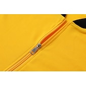 economico Giubbotti Casual-Per uomo Giacca Leggera Giacca Casual Vacanza Quotidiano Traspirante Tasca Primavera Autunno Semplice Moda Classico Collo alla coreana Regolare Nero Giallo Rosso Blu marino Blu reale Giacca