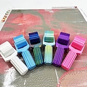 voordelige naaien &amp; breien &amp; haken-Diamantkunstroller - essentieel doe-het-zelf knutselgereedschap voor borduurwerk met strass-steentjes, handroller met gemakkelijke grip, afneembare diamantschildergereedschappen en accessoires