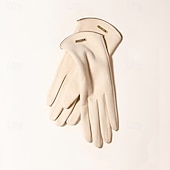 levne rukavice-Dámské 1 pár Špičky prstů / Zimní rukavice Aktivní / Šik ven Rukavice - Bez vzoru Tisk